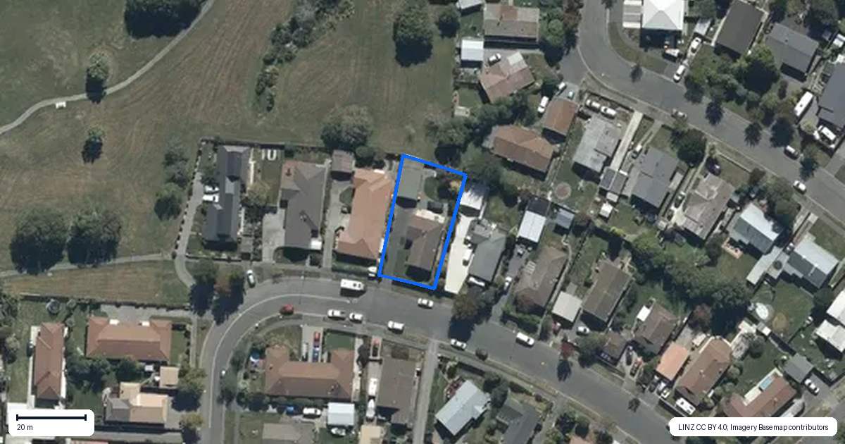 Property context map for 53 Solomon Avenue, Redwood, Christchurch