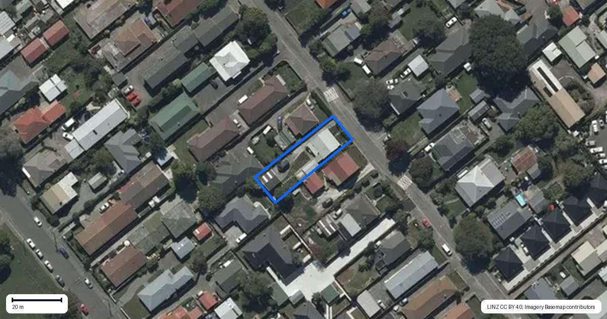 Property context map for 25 Torrens Road, Hillmorton, Christchurch