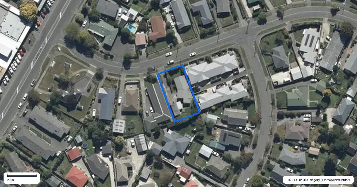 Property context map for 10 Eastling Street, Bishopdale, Christchurch