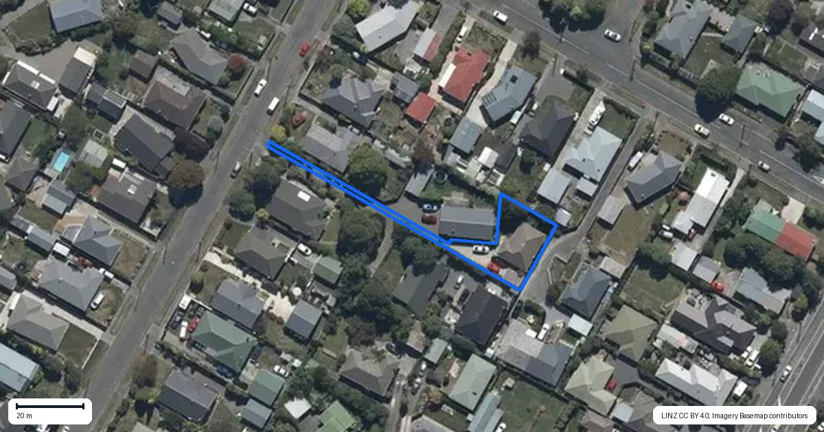 Property context map for 126A Mooray Avenue, Bishopdale, Christchurch