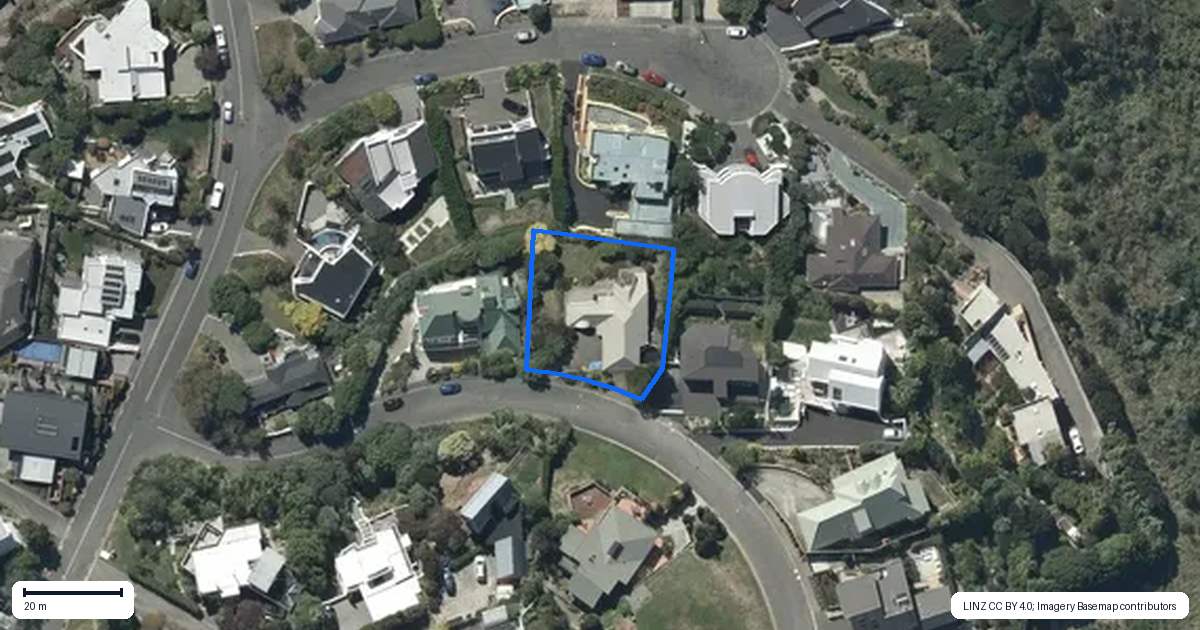 Property context map for 3 Harry Ell Drive, Cashmere, Christchurch