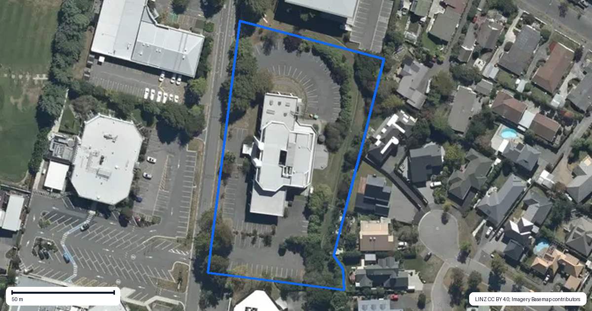 Property context map for 17 Sir William Pickering Drive, Burnside, Christchurch