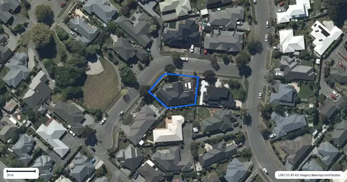 Property context map for 3 Viceroy Place, Halswell, Christchurch