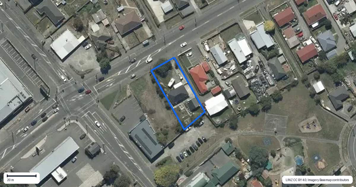 Property context map for 362 Pages Road, Aranui, Christchurch