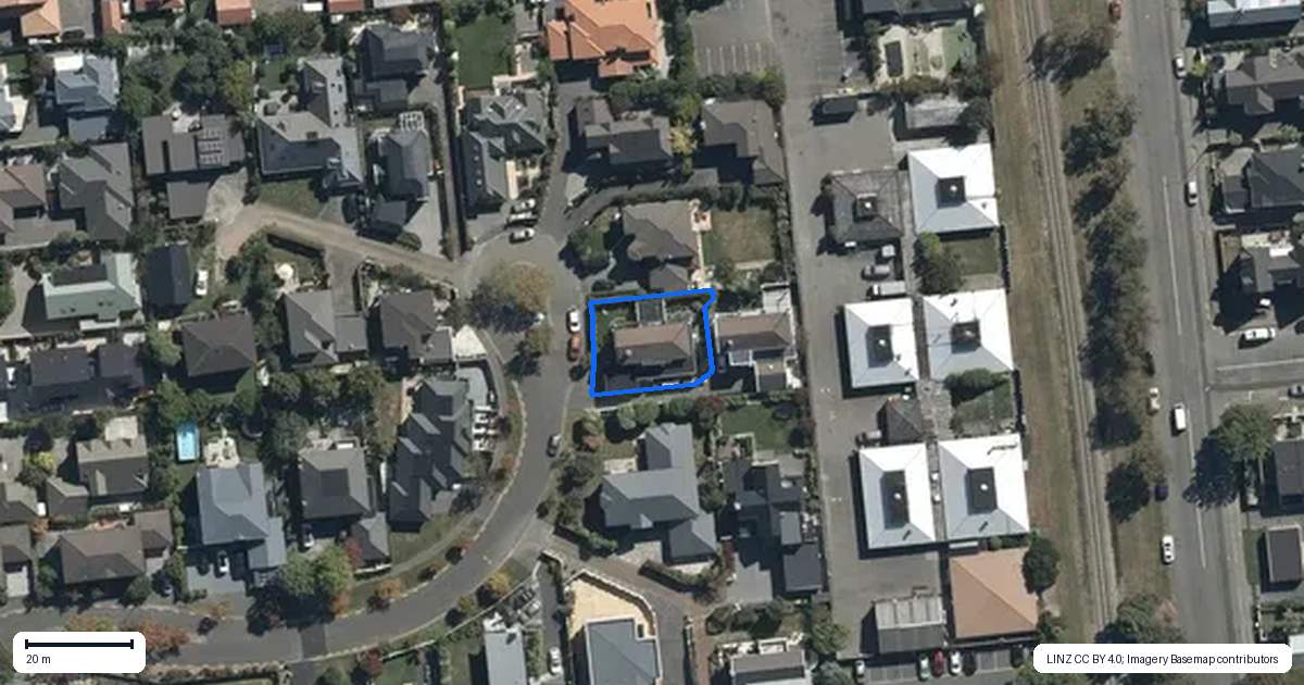 Property context map for 19A Jane Deans Close, Riccarton, Christchurch