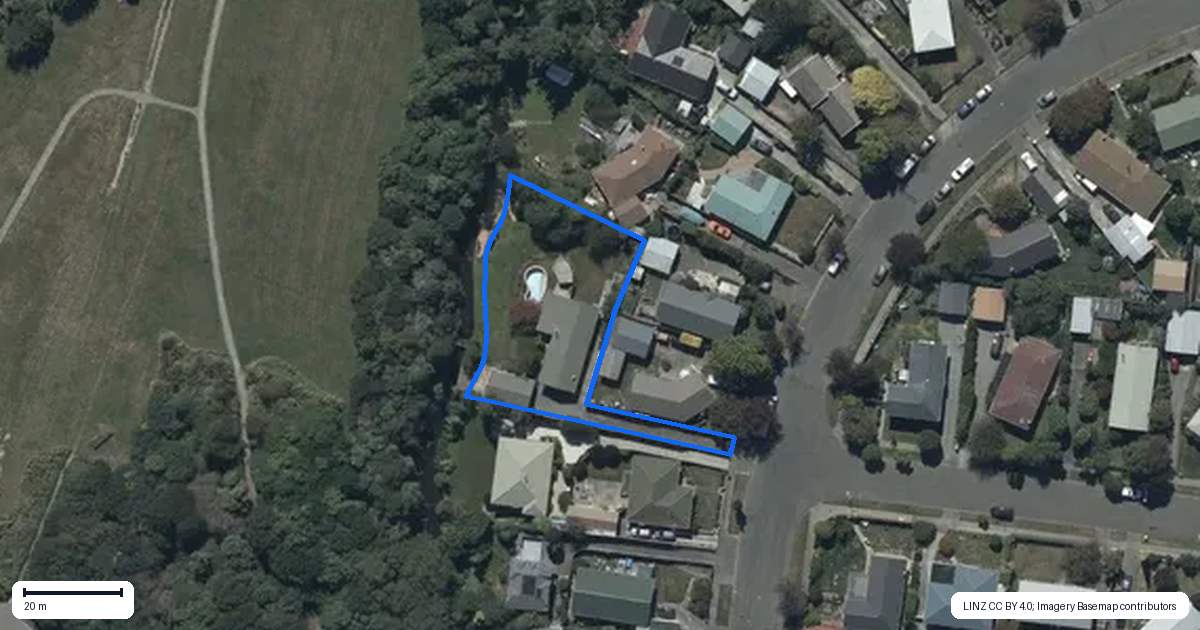 Property context map for 94 Warren Crescent, Hillmorton, Christchurch