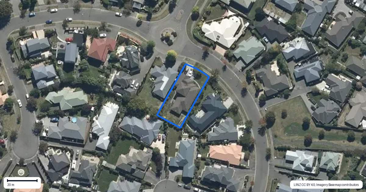 Property context map for 4 Becmead Drive, Harewood, Christchurch