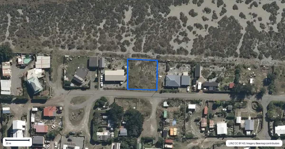 Property context map for 48 Hillview Road, Birdlings Flat, Little River