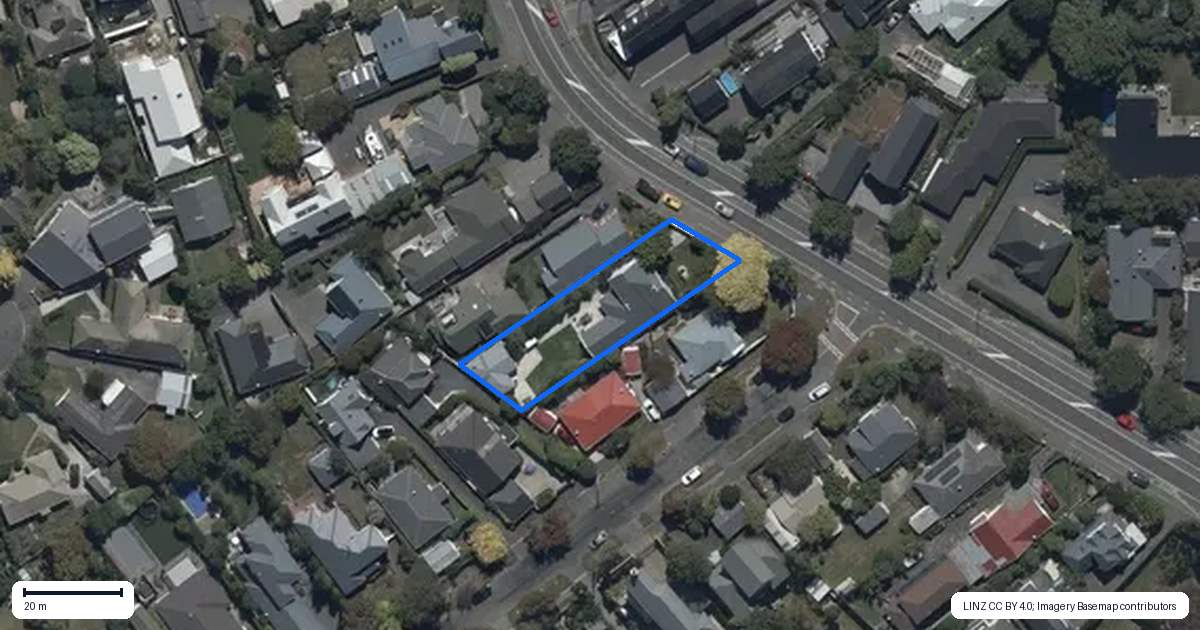 Property context map for 67 Wairakei Road, Bryndwr, Christchurch
