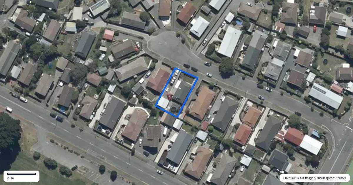 Property context map for 11 Tamarisk Place, Parklands, Christchurch