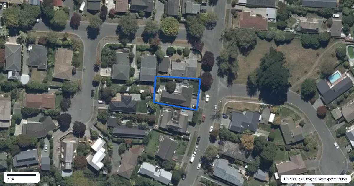 Property context map for 31 Colina Street, Avonhead, Christchurch