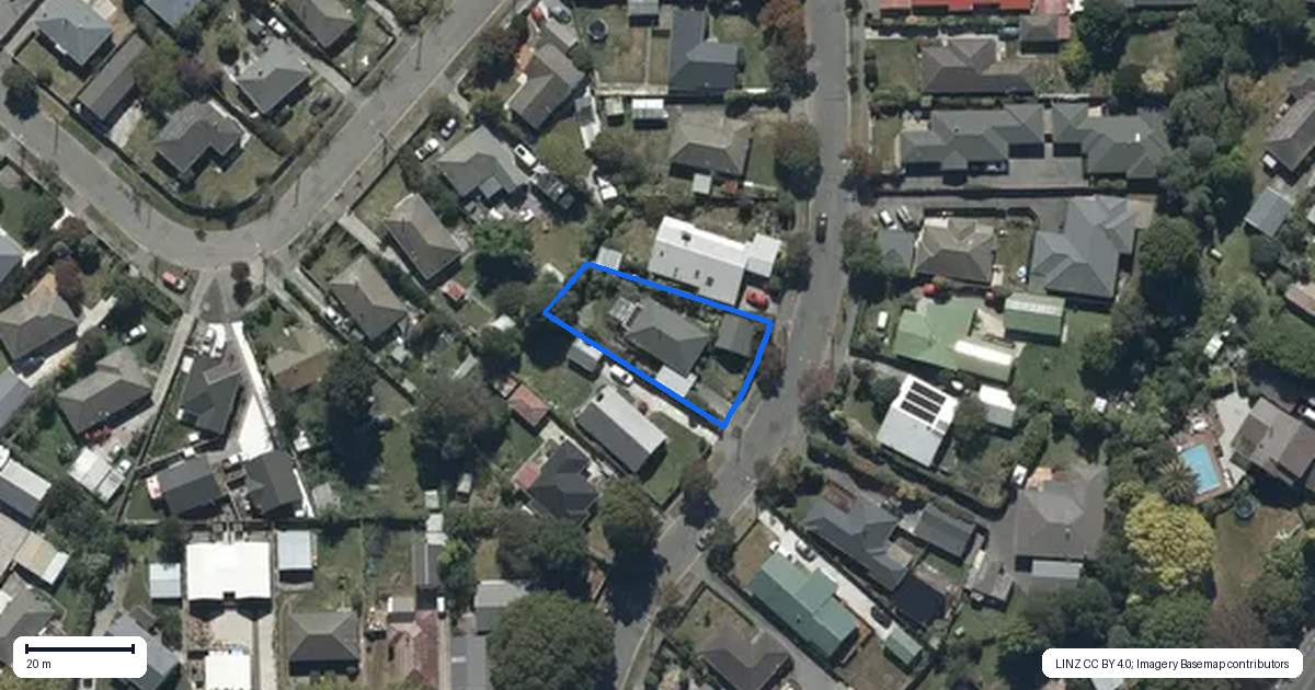 Property context map for 7 Wayside Avenue, Burnside, Christchurch
