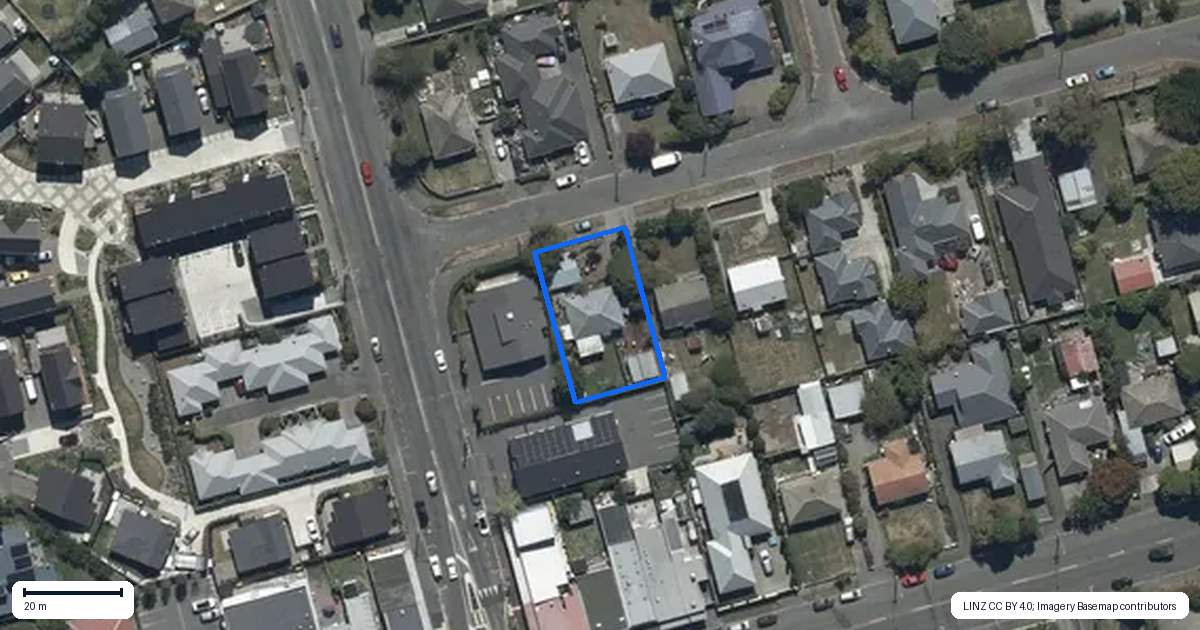 Property context map for 2 Evatt Street, Bryndwr, Christchurch
