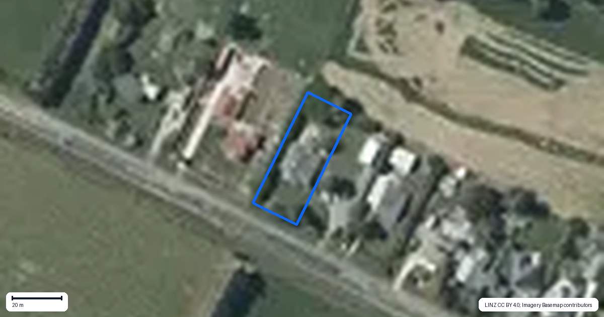 Property context map for 134 Ashburton Gorge Road, Mount Somers