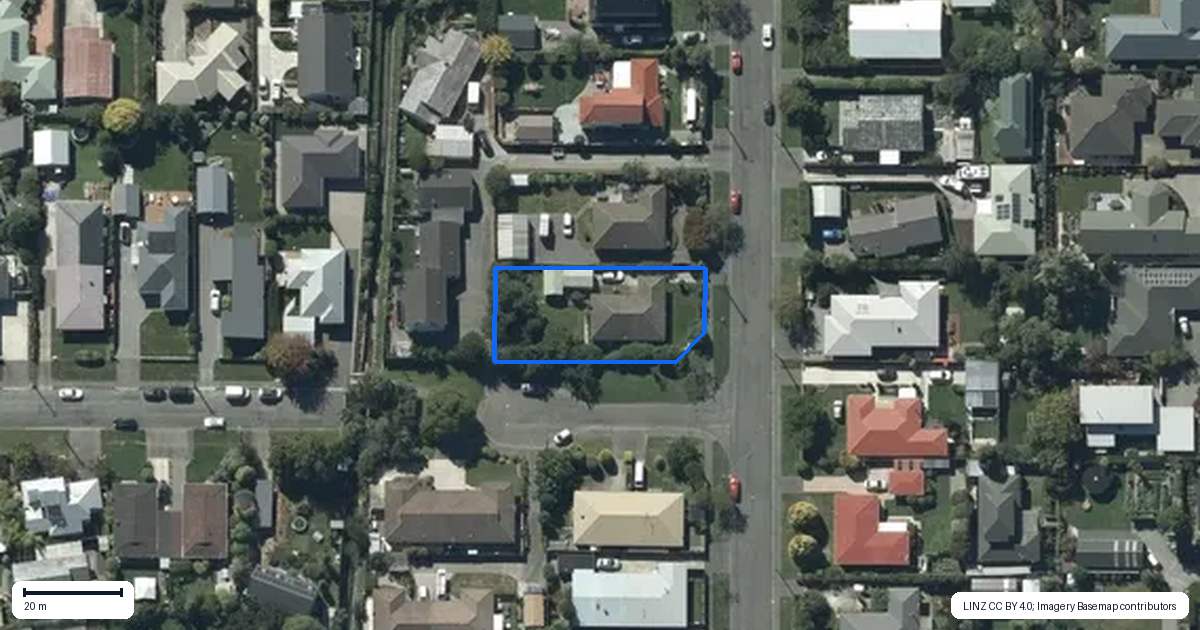 Property context map for 24 Hillsborough Terrace, Hillsborough, Christchurch