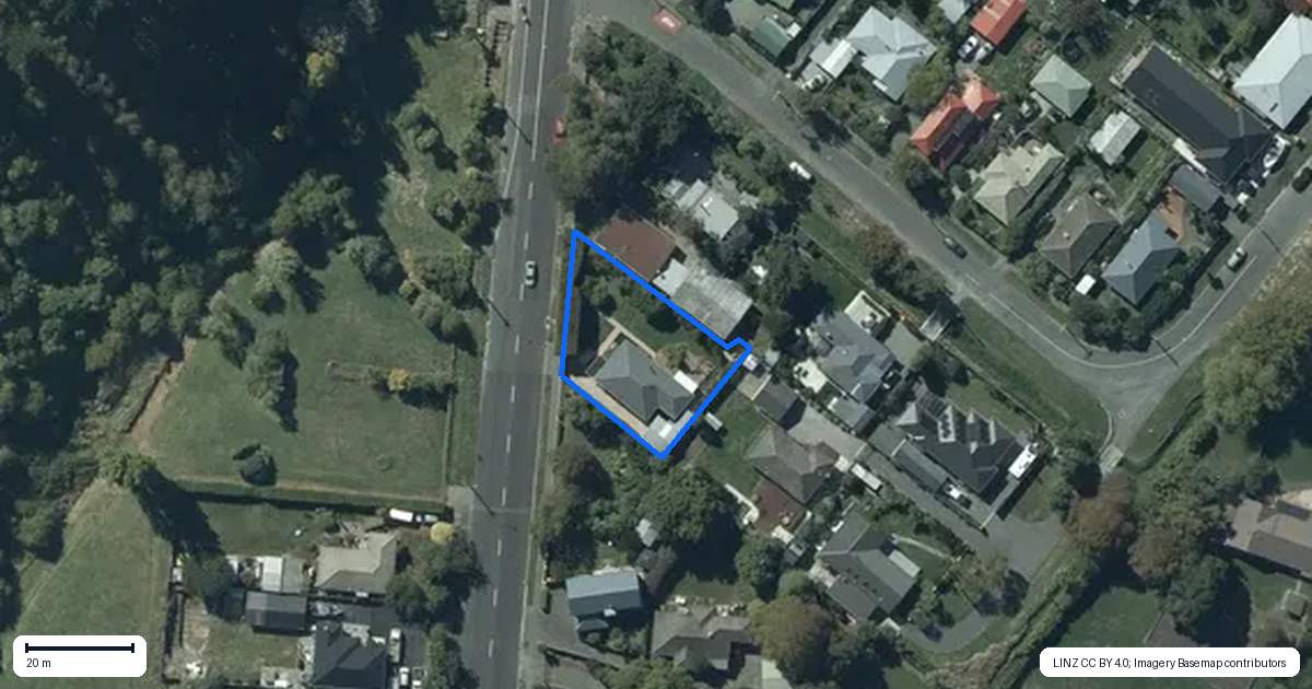 Property context map for 125 Wakefield Avenue, Sumner, Christchurch