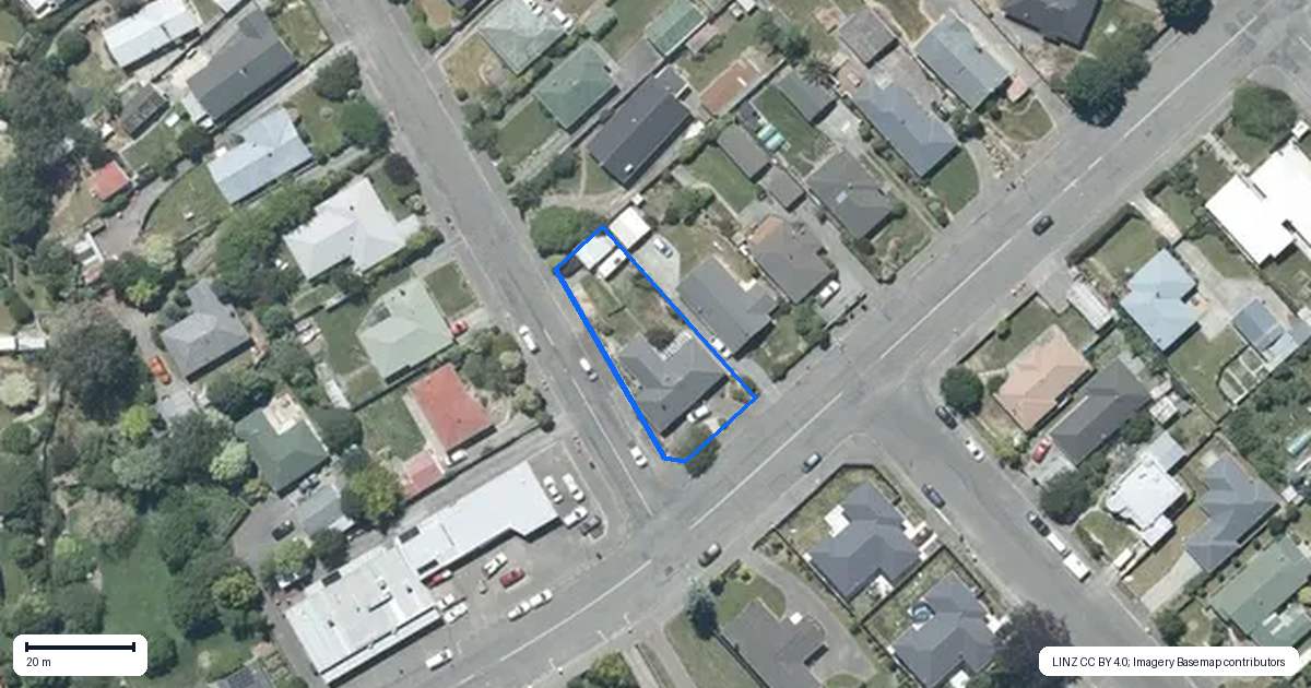 Property context map for 63 Creek Road, Allenton, Ashburton