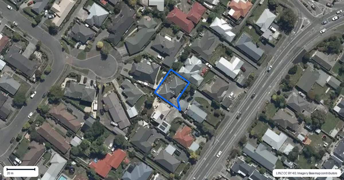 Property context map for 3/493 Greers Road, Bishopdale, Christchurch