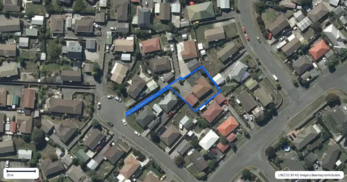 Property context map for 8 Glenbyre Place, Bromley, Christchurch