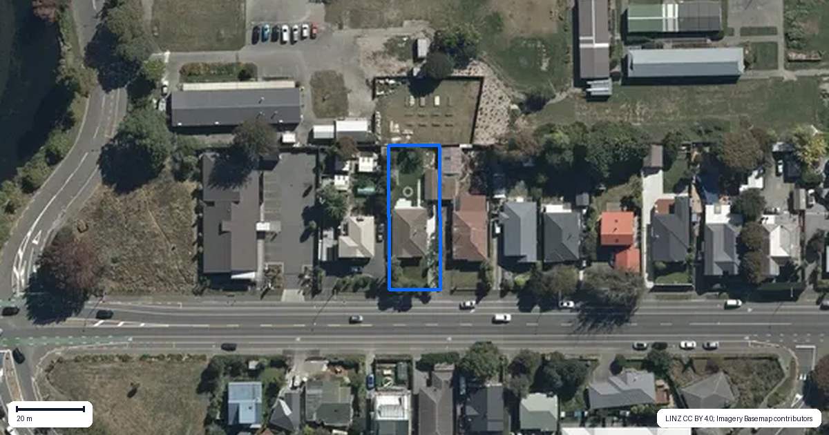 Property context map for 29 Woodham Road, Linwood, Christchurch