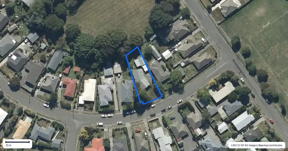 Property context map for 6 Gladson Avenue, Sockburn, Christchurch