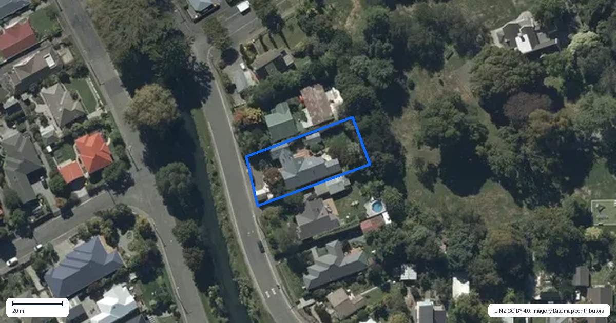 Property context map for 173 Fifield Terrace, Opawa, Christchurch