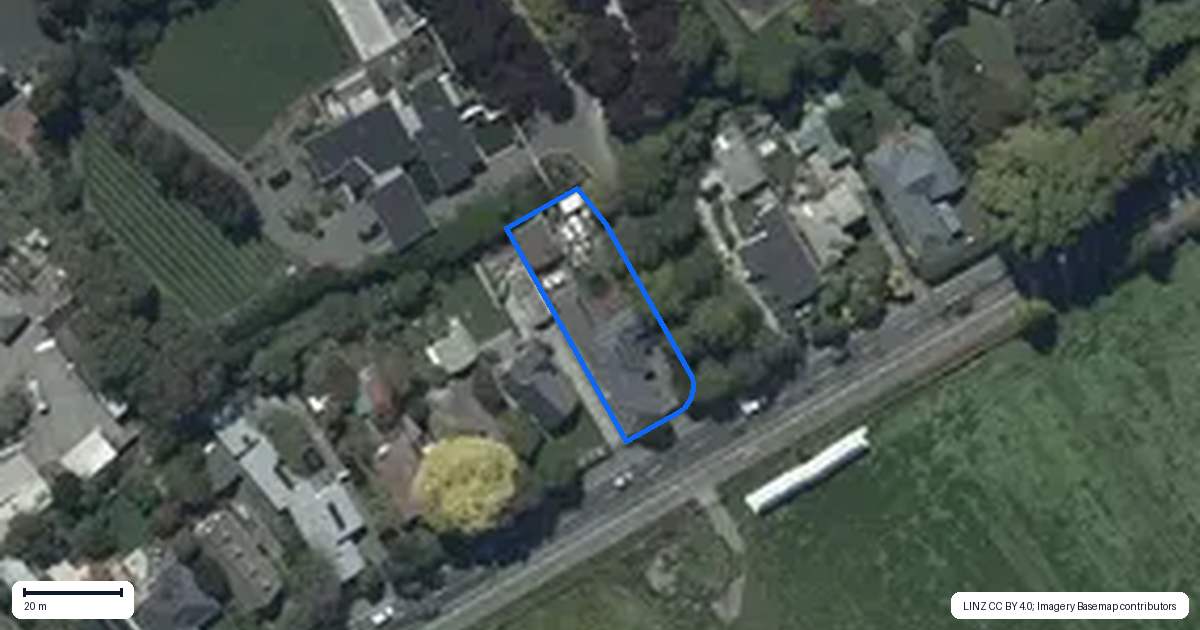 Property context map for 245 Sparks Road, Hoon Hay, Christchurch