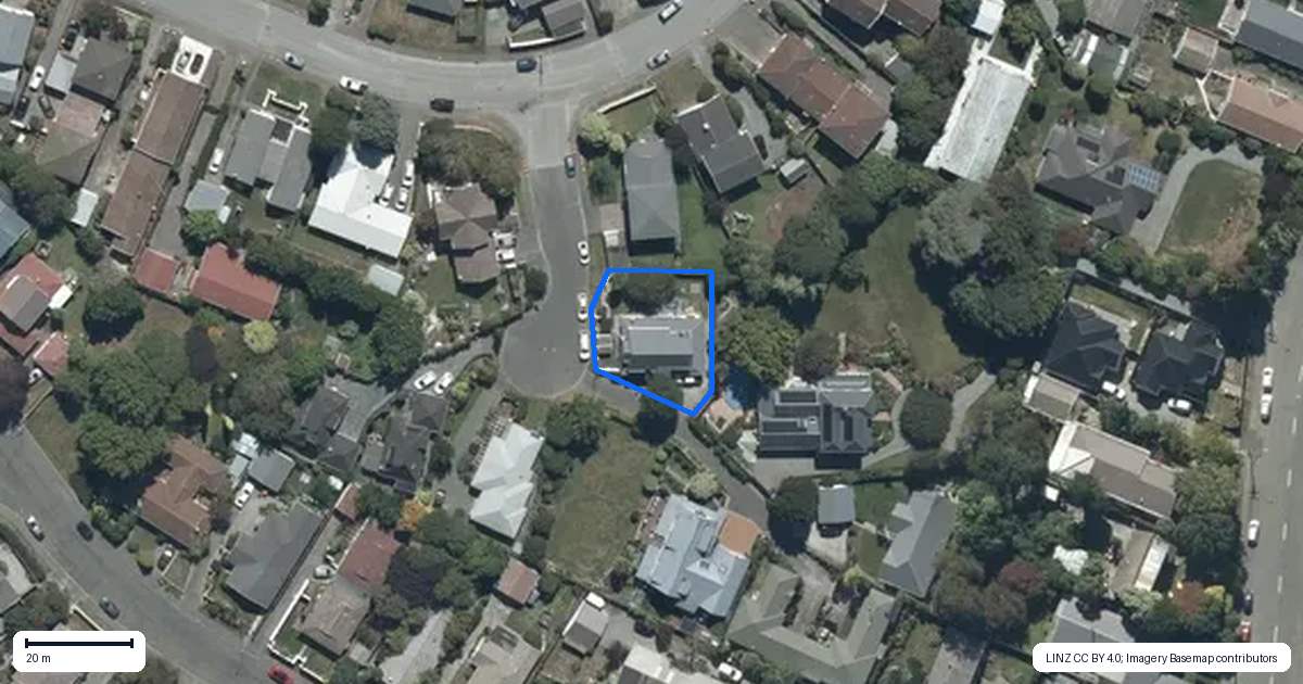 Property context map for 3 Quirk Place, Sockburn, Christchurch