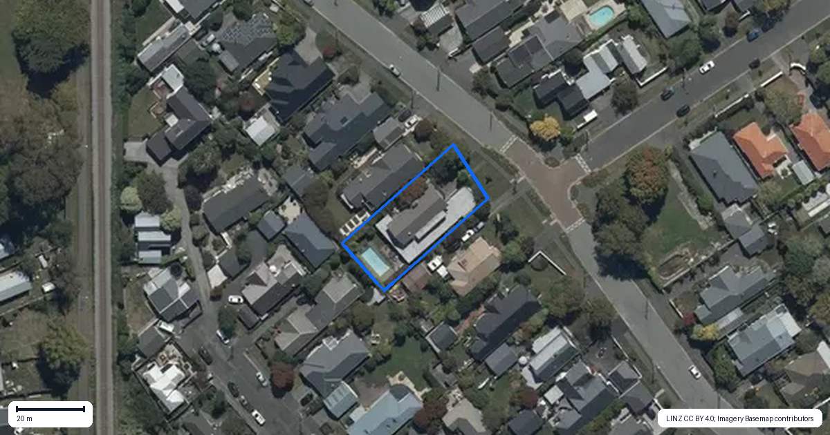 Property context map for 69 Hartley Avenue, Strowan, Christchurch