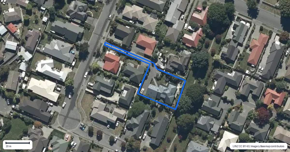 Property context map for 9 Inglewood Place, Avonhead, Christchurch