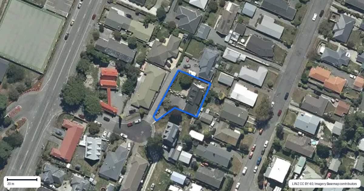 Property context map for 11 Chokebore Place, Sockburn, Christchurch