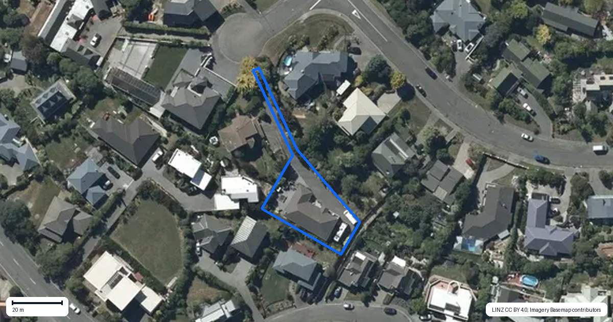 Property context map for 3 Clovelly Place, Westmorland, Christchurch