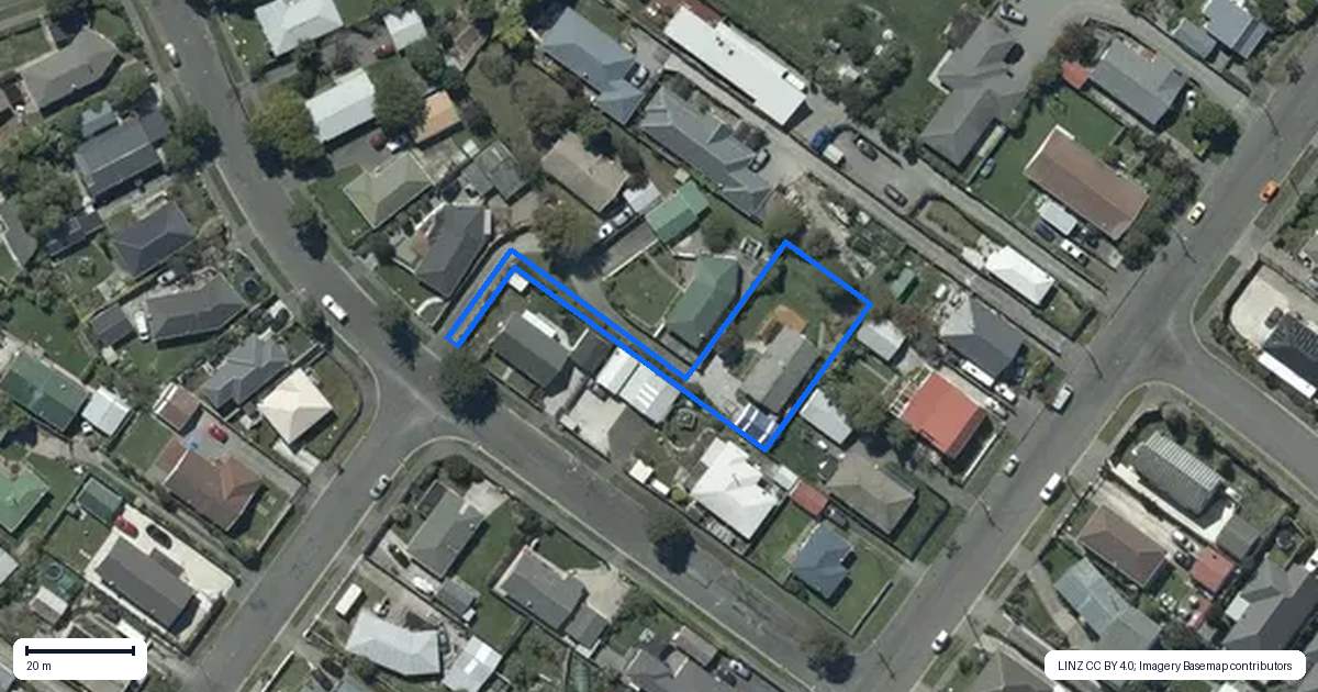 Property context map for 10 Clydesdale Street, Woolston, Christchurch