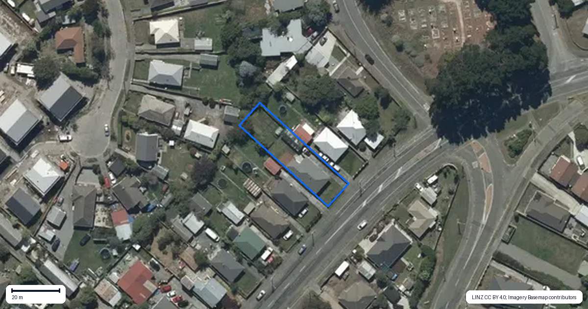 Property context map for 63 Hay Street, Bromley, Christchurch