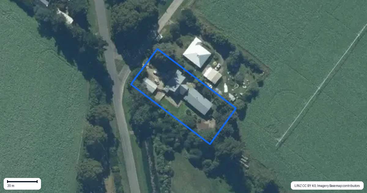 Property context map for 2 Adams Road, Greendale, Darfield