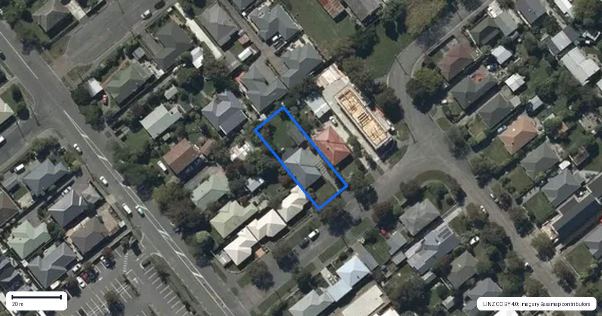Property context map for 38 Meadowville Avenue, Spreydon, Christchurch