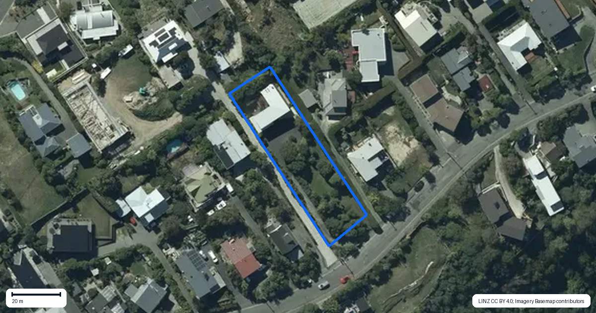 Property context map for 196 Clifton Terrace, Clifton, Christchurch