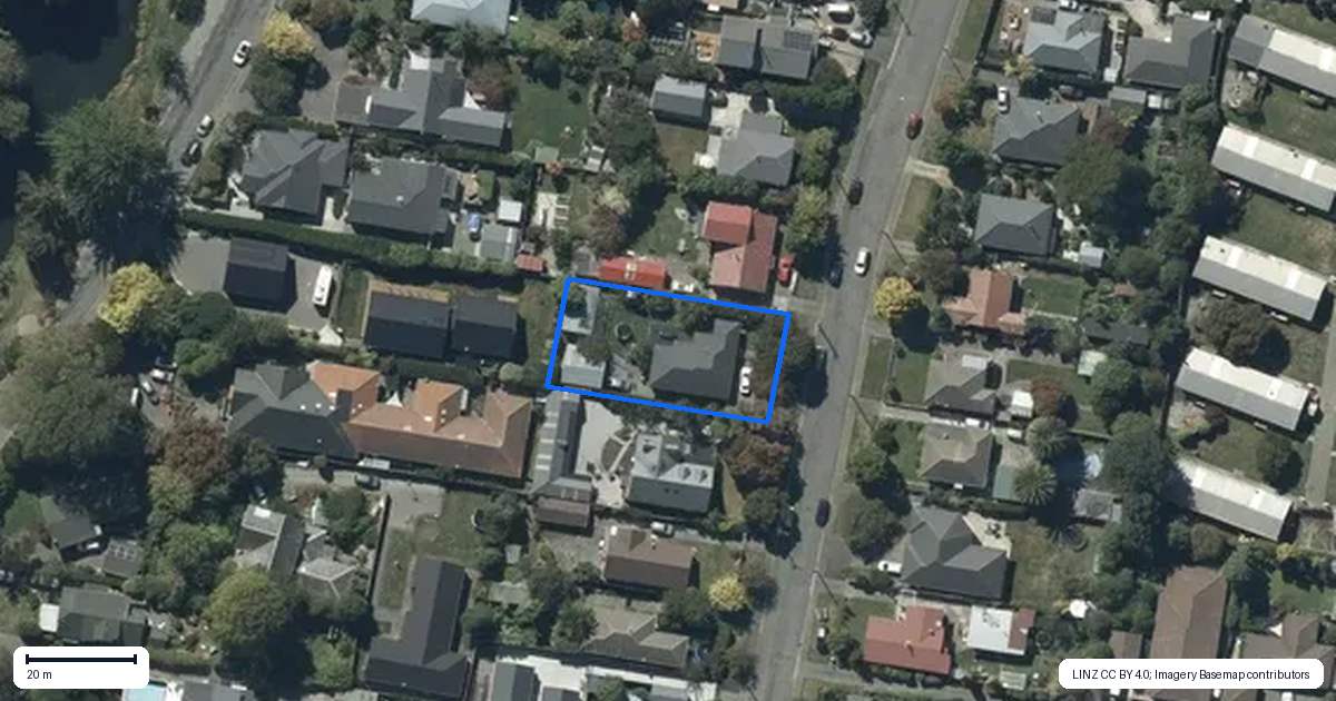 Property context map for 10 Earl Street, Hillsborough, Christchurch