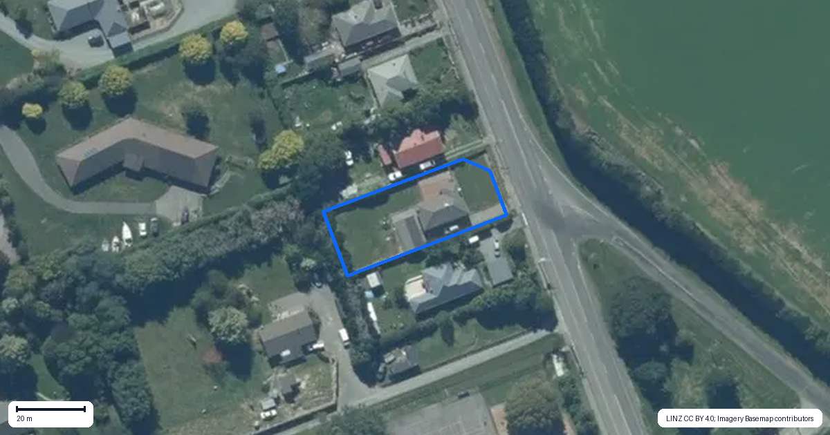 Property context map for 60 Leeston Dunsandel Road, Dunsandel