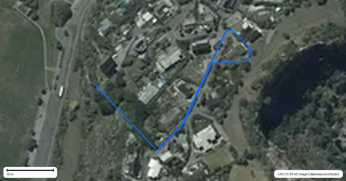 Property context map for 34 Balmoral Lane, Redcliffs, Christchurch