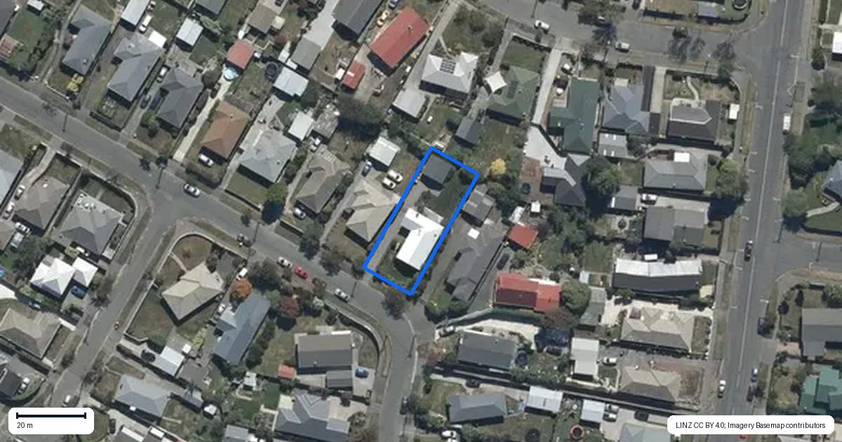 Property context map for 26 Chedworth Avenue, Bishopdale, Christchurch