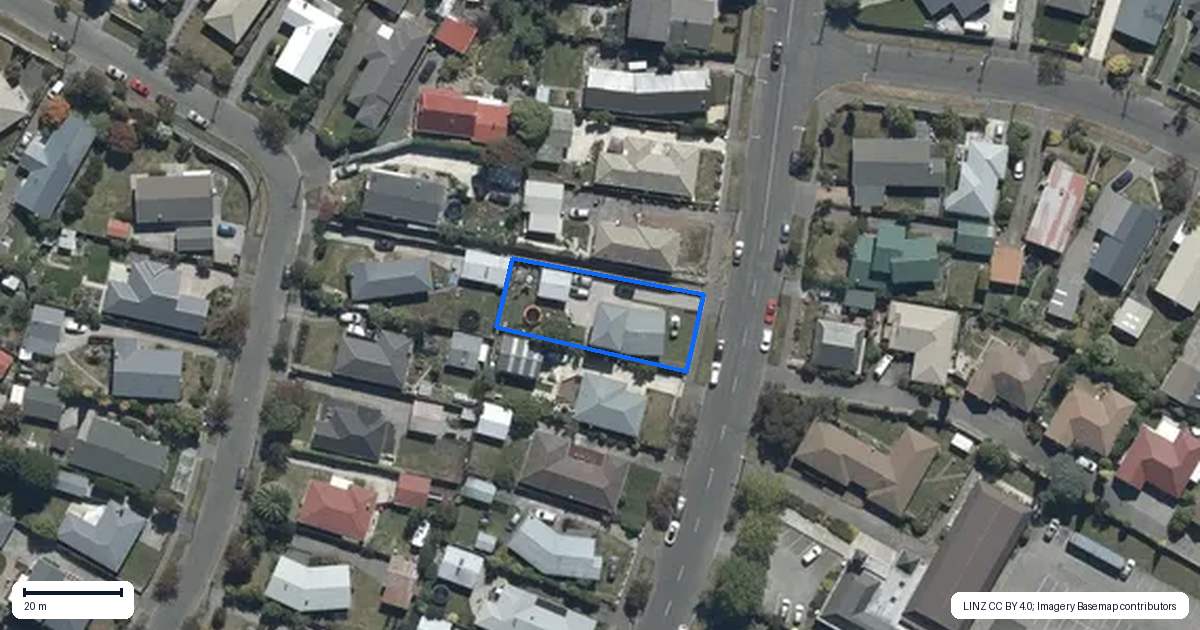 Property context map for 33 Cotswold Avenue, Bishopdale, Christchurch