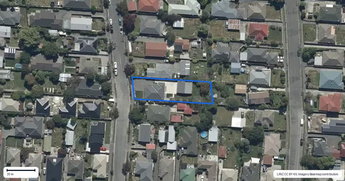Property context map for 4 Shaftesbury Street, Avonhead, Christchurch
