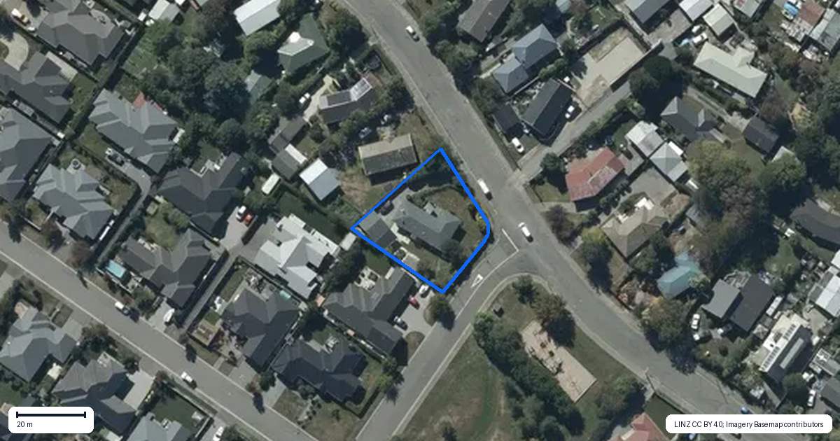 Property context map for 29 William Street, Prebbleton