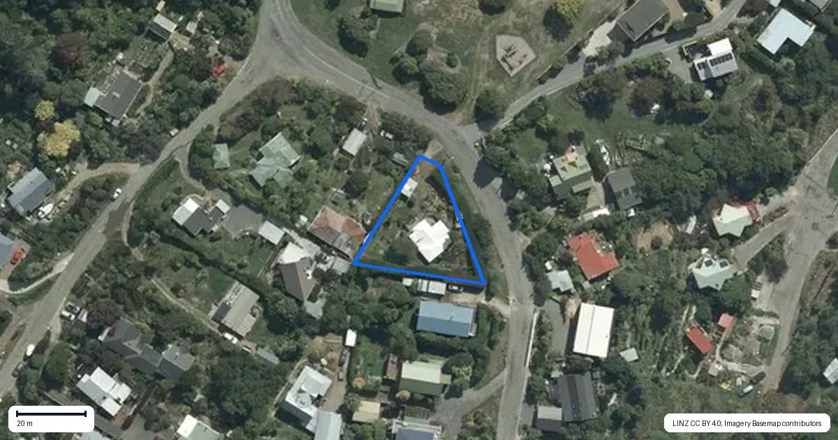 Property context map for 57 Waipapa Avenue, Diamond Harbour