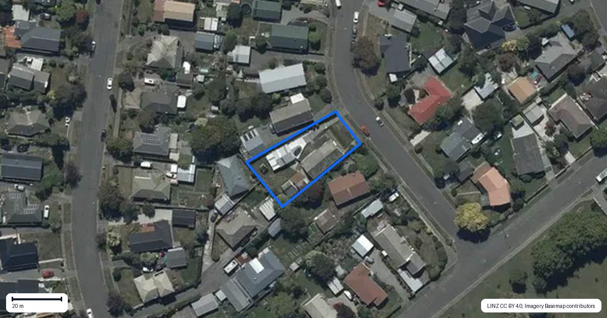Property context map for 5 Neave Place, Hillmorton, Christchurch