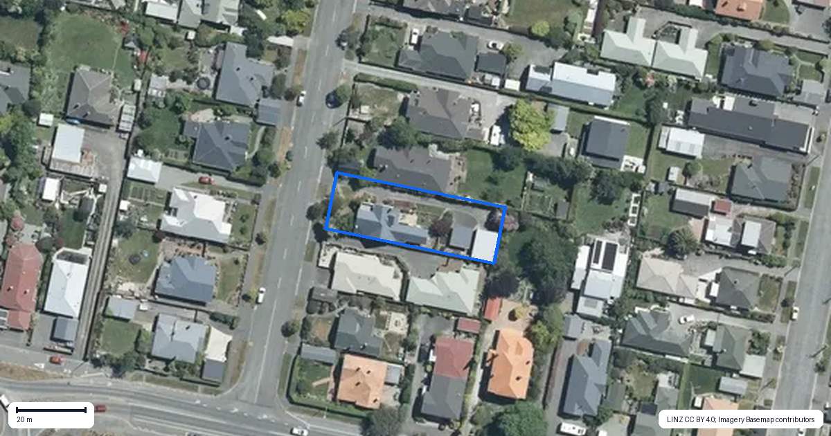 Property context map for 7 Seddon Street, Highfield, Timaru