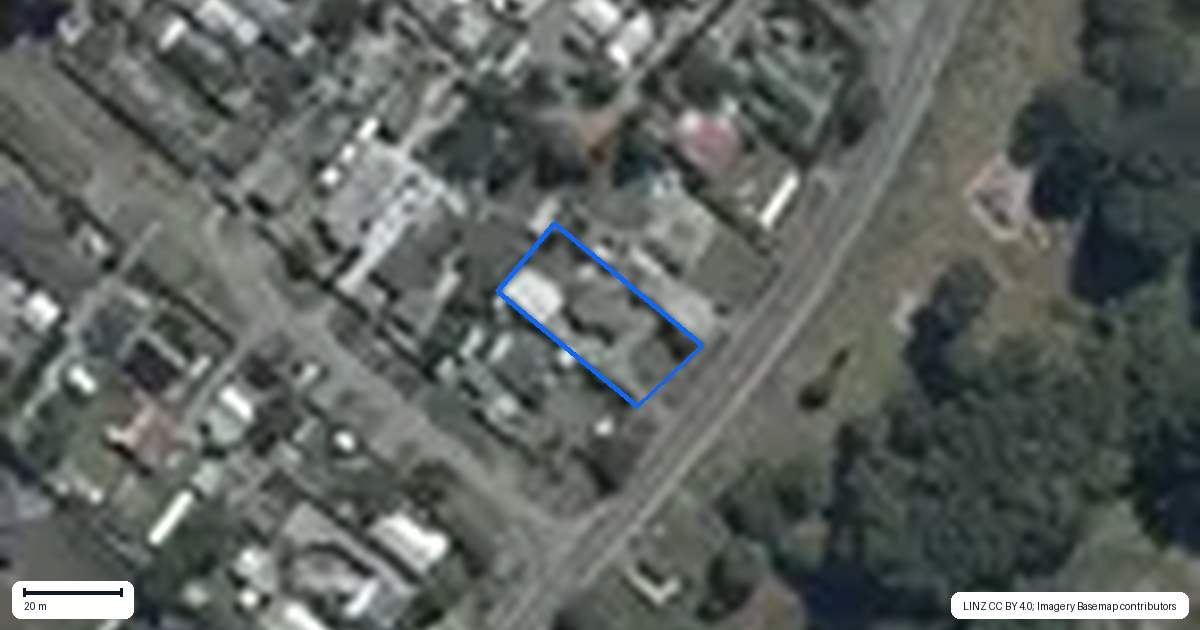 Property context map for 143 Kainga Road, Kainga, Christchurch