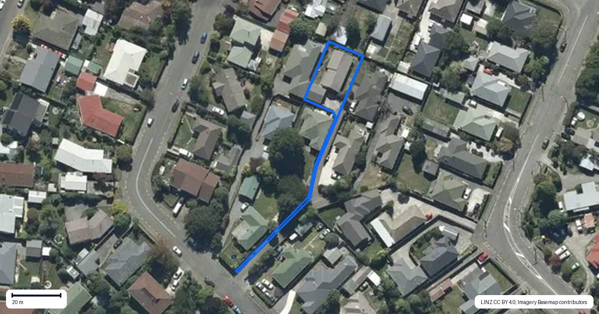Property context map for 66A Colman Avenue, Sockburn, Christchurch