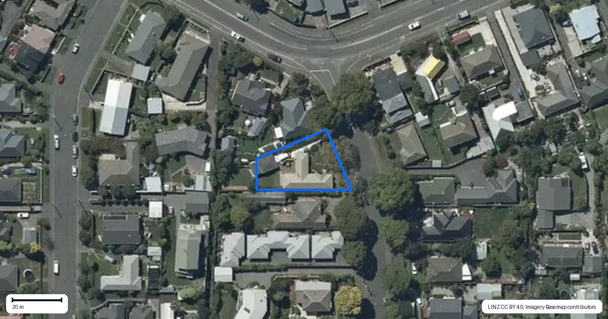 Property context map for 4 Hillsborough Terrace, Hillsborough, Christchurch